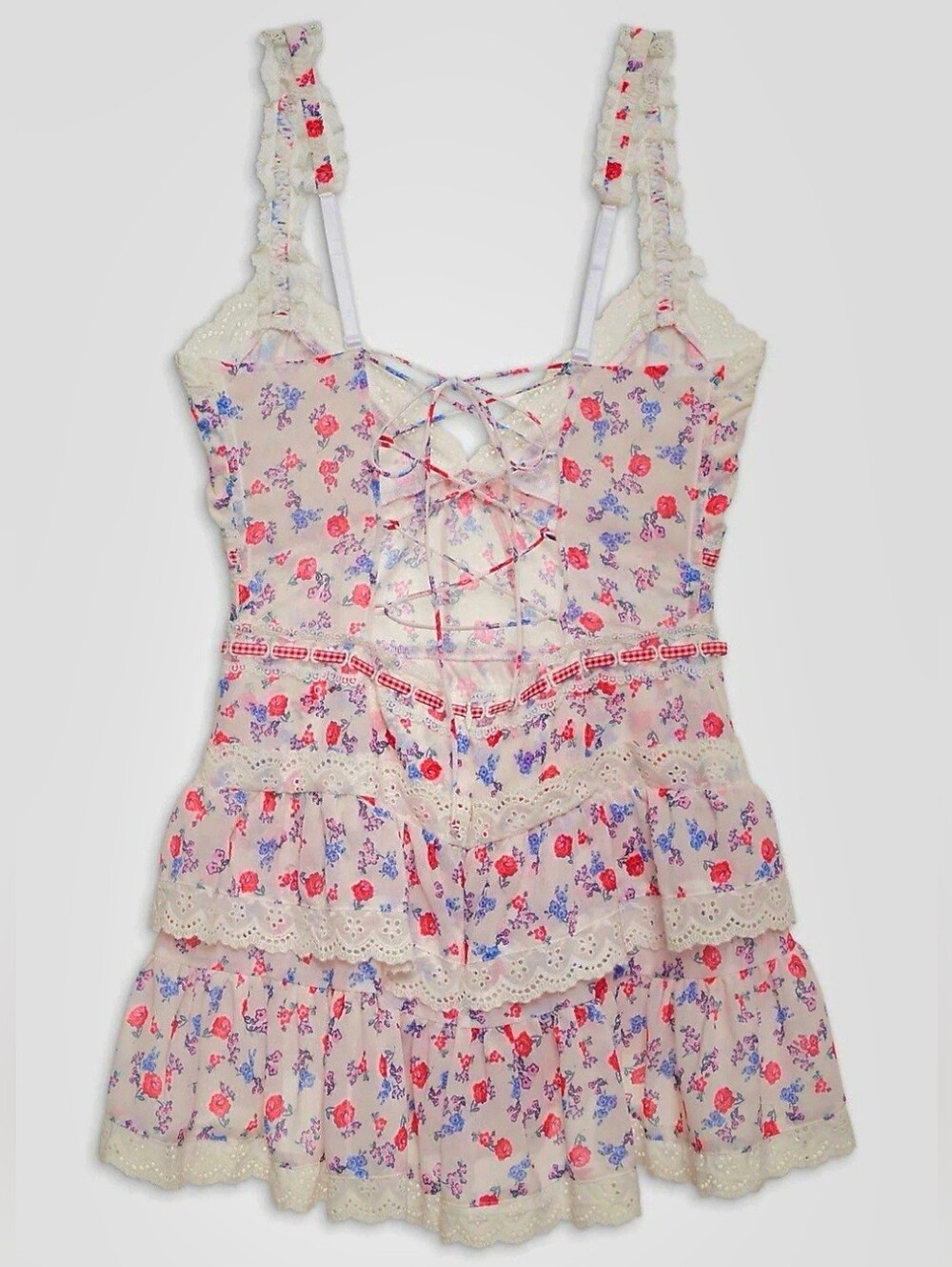 For Love And Lemons Ditsy Day Festival Dress New With Tags! - Picture 5 of 12